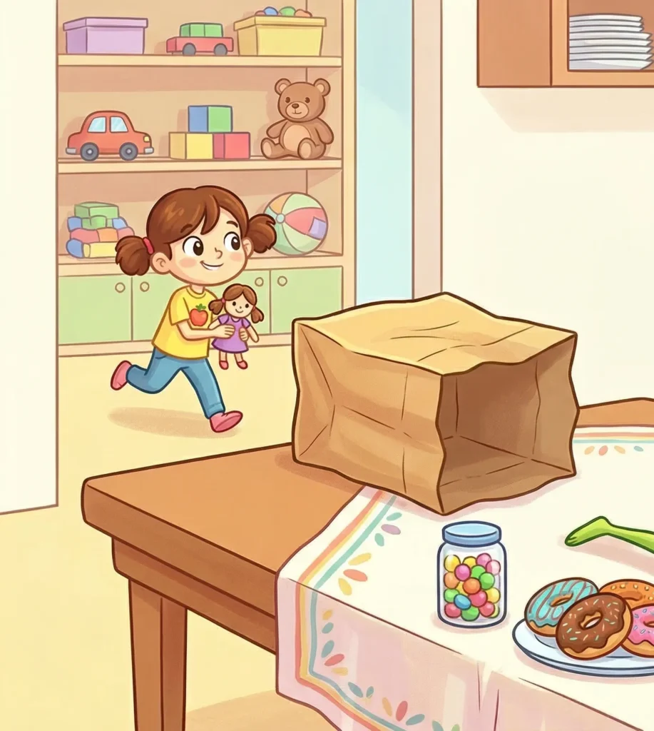 La Judía María - Niña entrando a la cocina