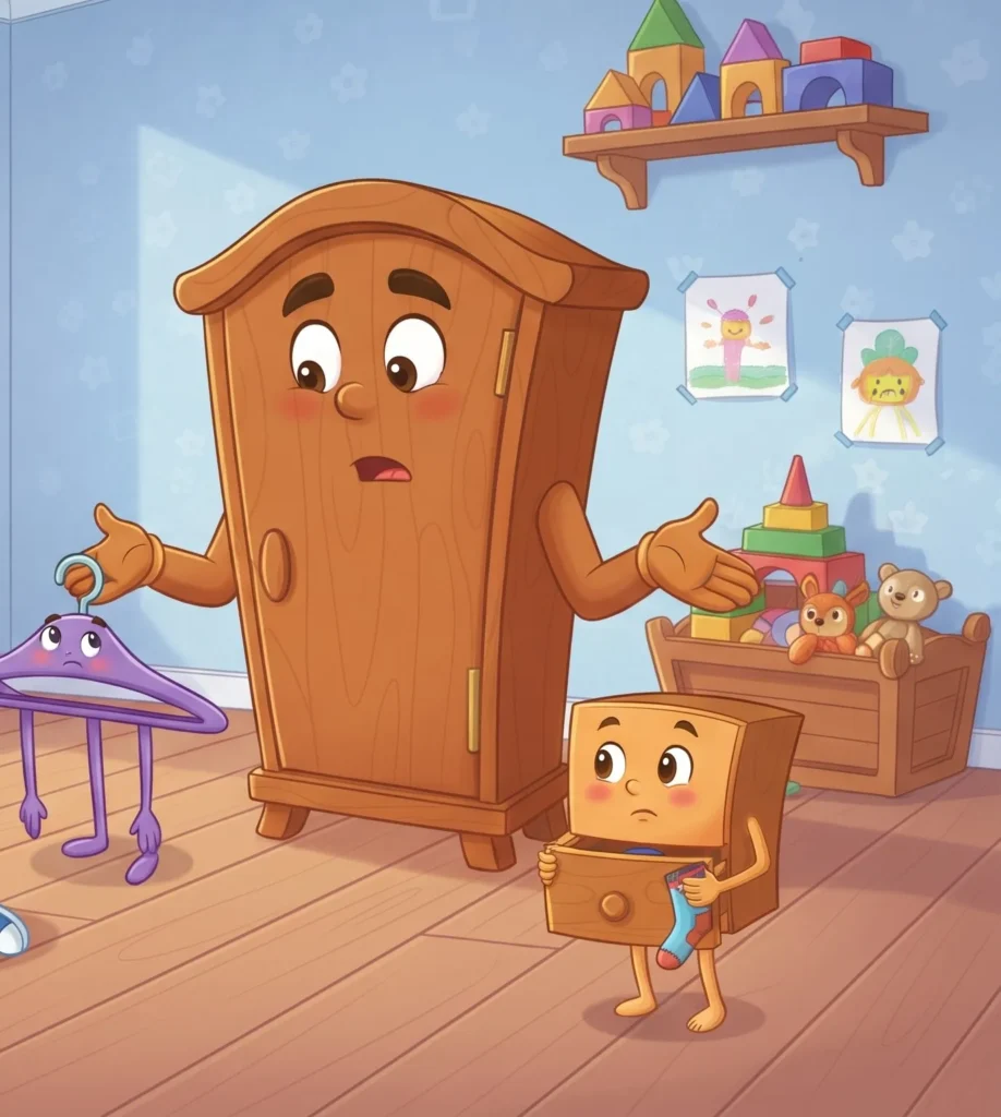 El armario Mario - en la habitación