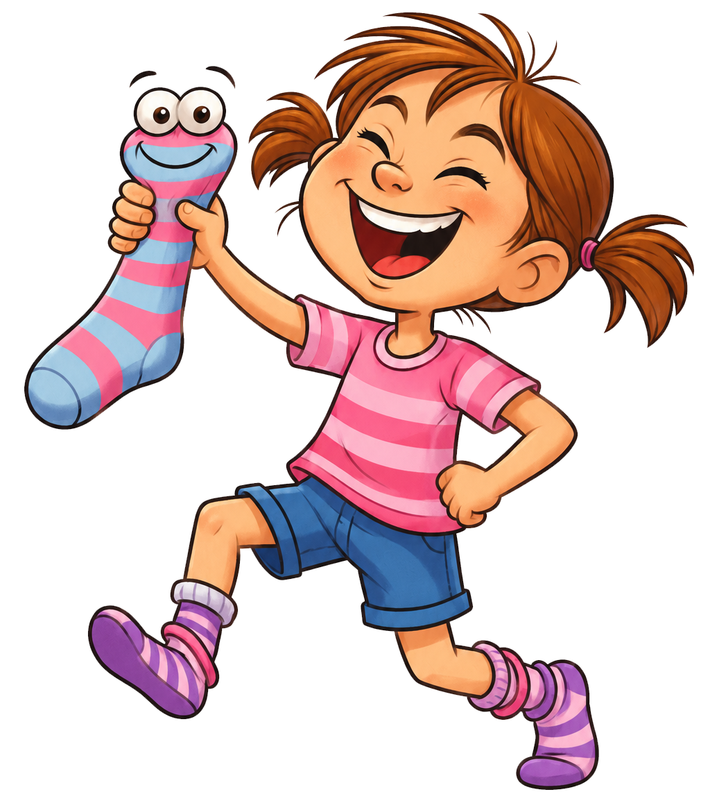El Calcetín Benjamín - Niña